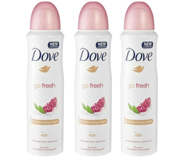 Dove 250 ml Deodorant Spray - Image 2