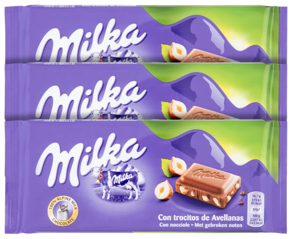 MILKA HAZELNUT CHOCOLATE WITH NUTS - Image 2